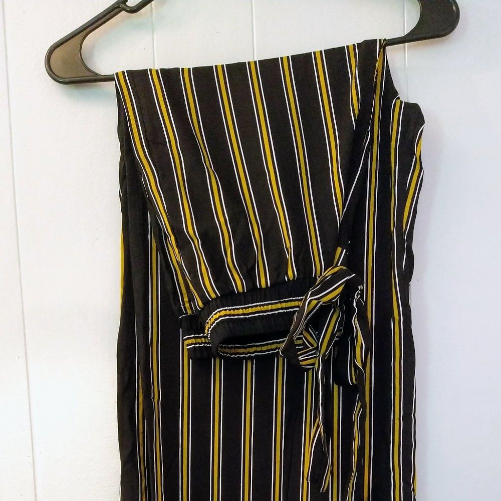 Ambience Apparel ladies woven wide leg pant